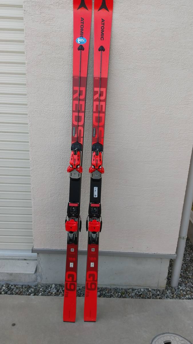 アトミックGSスキー板 FIS 188 R30 X16MODビンディング 美品 ATOMIC GS
