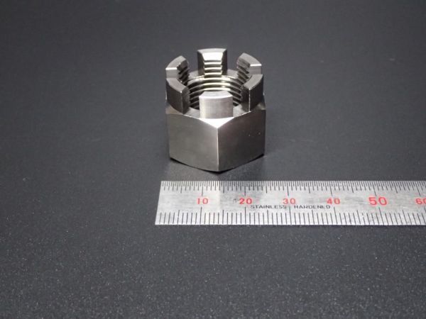専用出品 64チタン M18x1.5 キャッスルナット(ホンダ純正94011-18000-0S