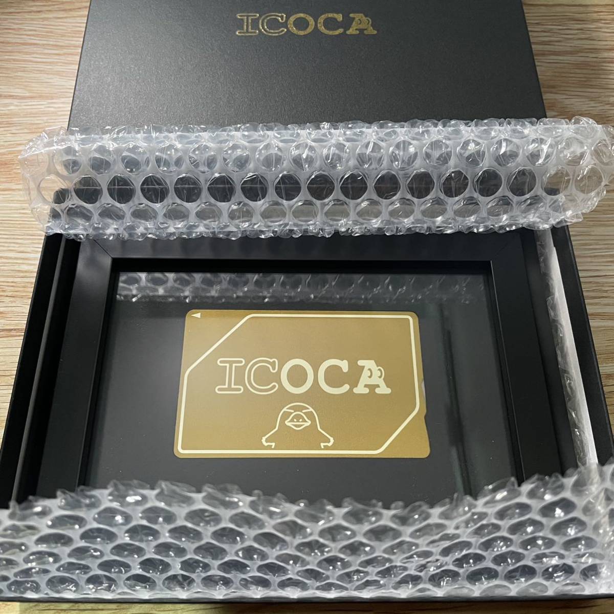 JR西日本 黄金のICOCA 限定 記念 ゴールド イコカ イコちゃん J-WEST 