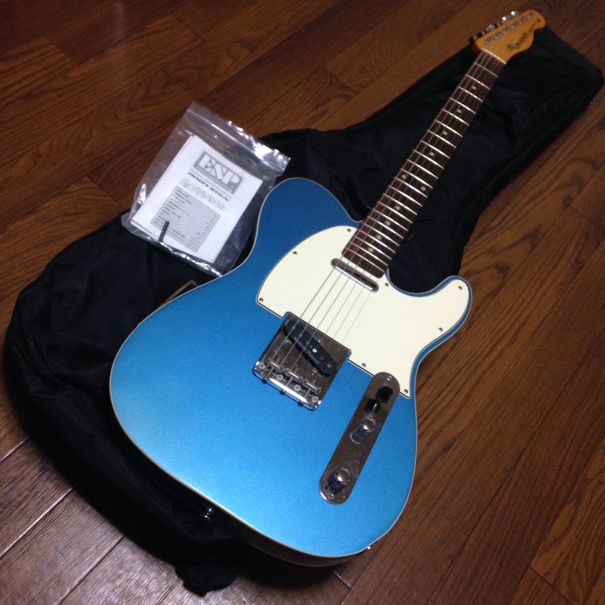 美音】Edwards E-TE-92CTM/LPB ☆テレキャス ESP Seymour Duncan Gotoh 