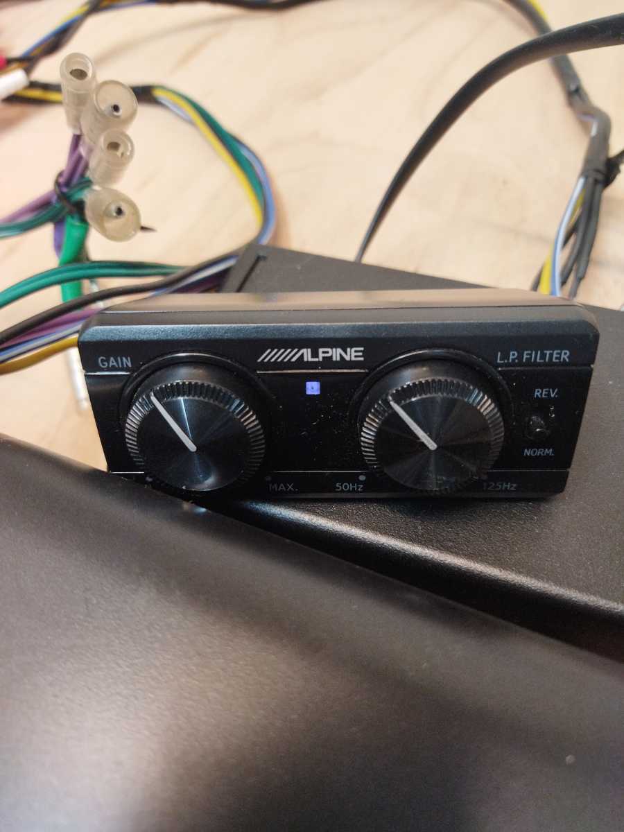 アルパイン ALPINE サブウーファー SWE-1390 簡易動作確認済 SWW-5000