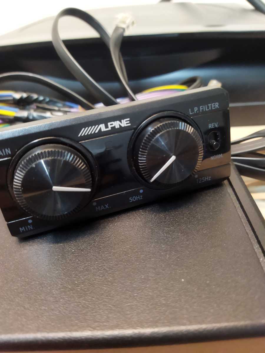 アルパイン ALPINE サブウーファー SWE-1390 簡易動作確認済 SWW-5000