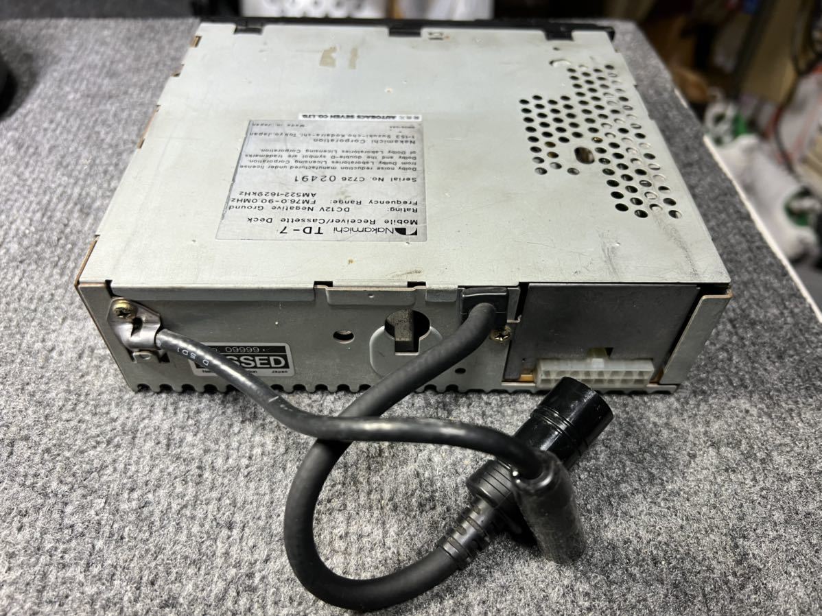 Nakamichi TD-7 TD-7 Nakamichi Cassette td [Used] カセット