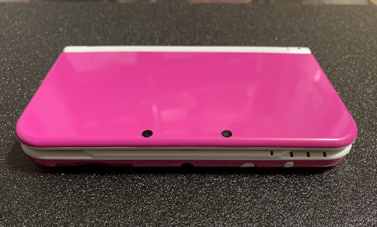 美品】Newニンテンドー3DS LL ピンク×ホワイト LL ピンク×ホワイト