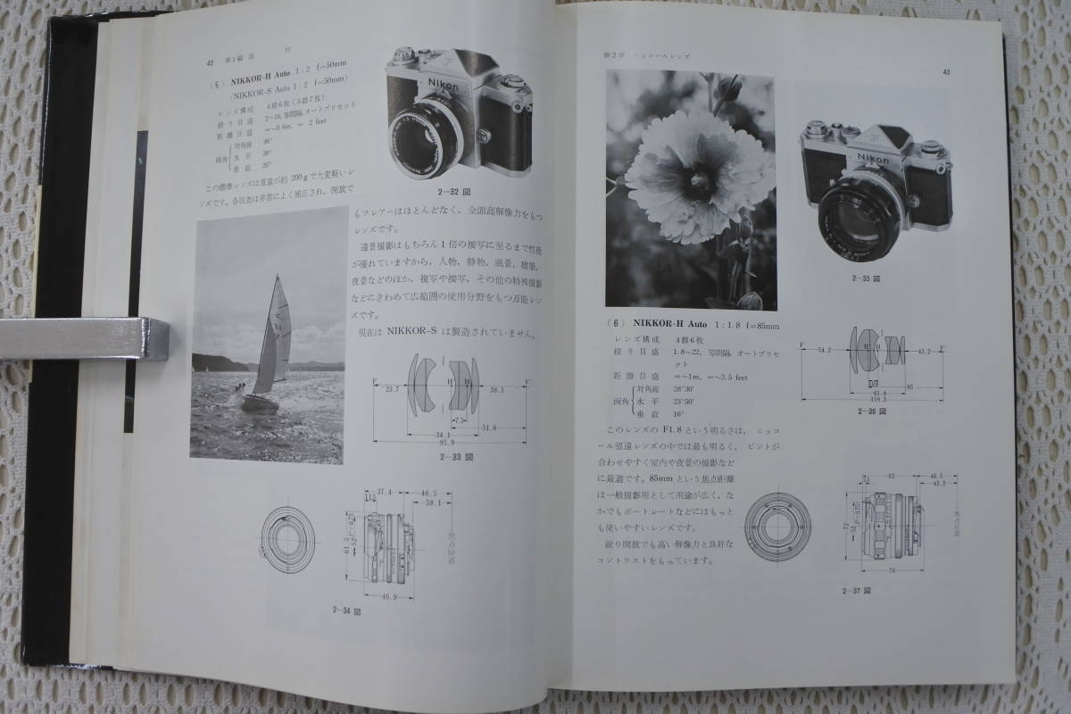 昭和40年初版☆ニコンFマニュアル/Nikon F☆堀邦彦/伊藤誠一☆共立