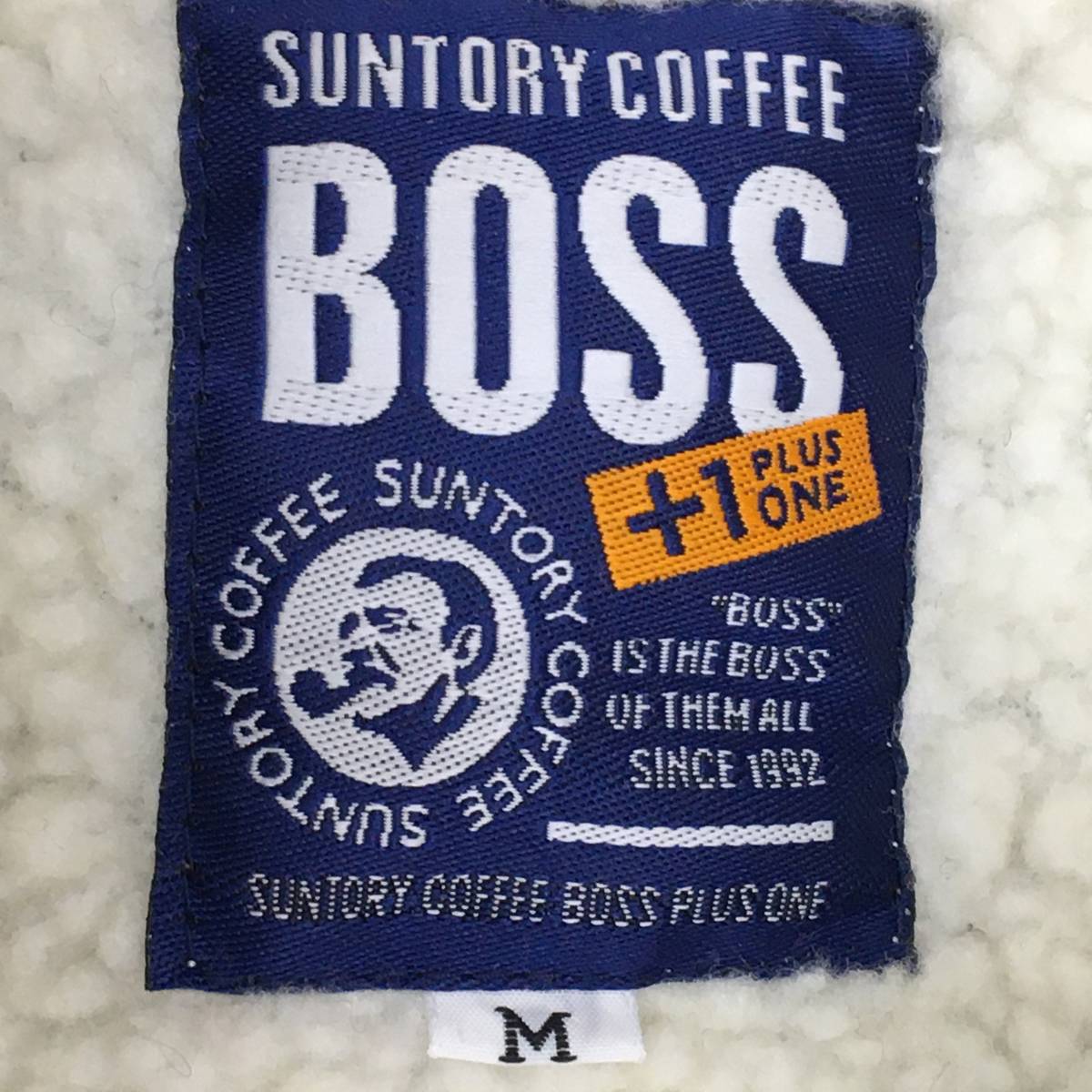 Yahoo!オークション □ 非売品 SUNTORY BOSS PLUS ONE ボスジャン 裏 