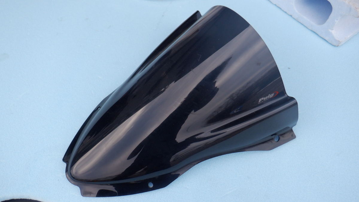美品！ZX-10R/2016～☆PUIGプーチ☆スモークスクリーン☆ウィンド