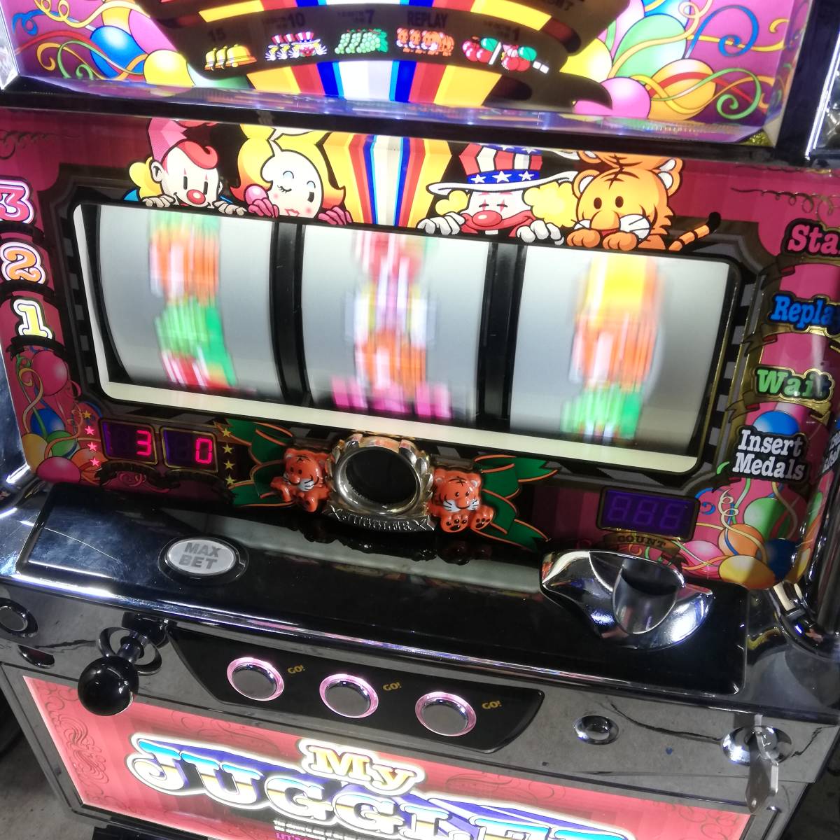 売切 パチスロ 実機 北電子 マイジャグラーⅢ 3 KD スロット