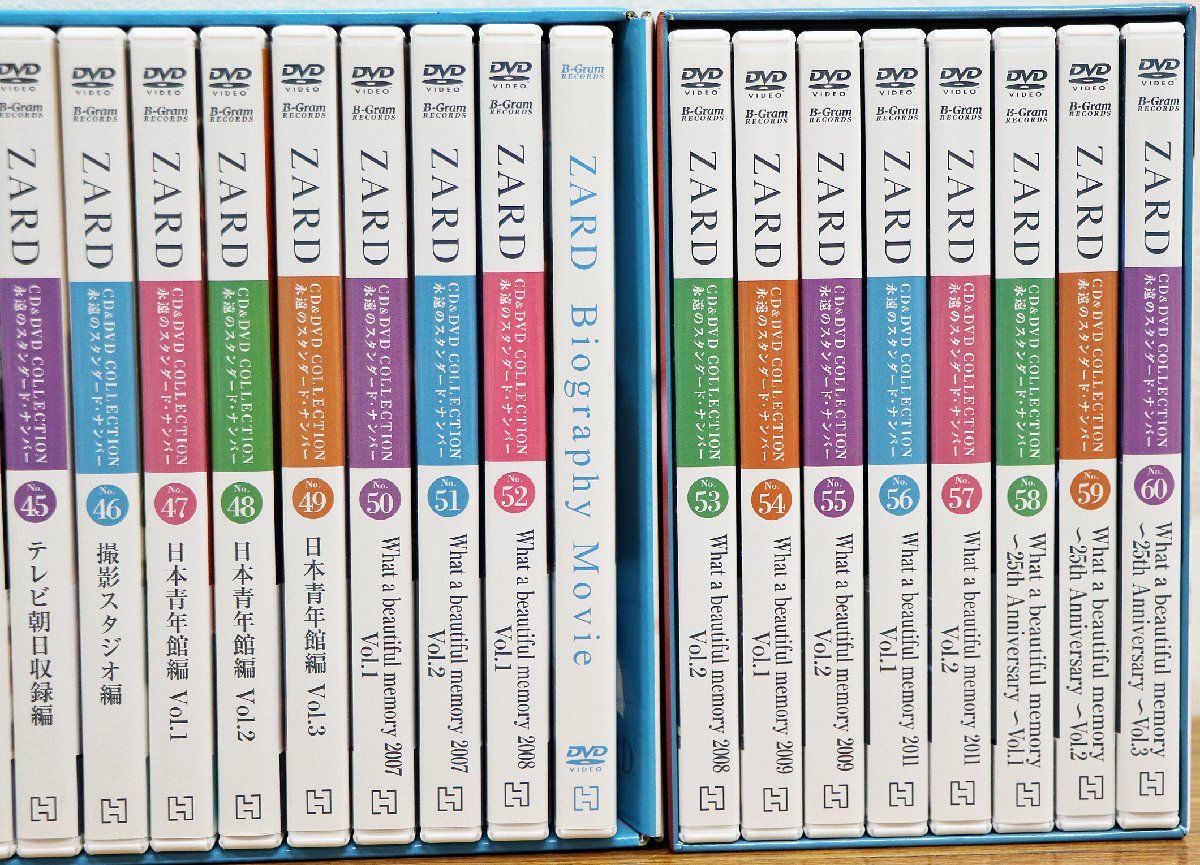 ZARD CD&DVD COLLECTION 全巻セット バインダー 破損有り ZARD CD&DVD