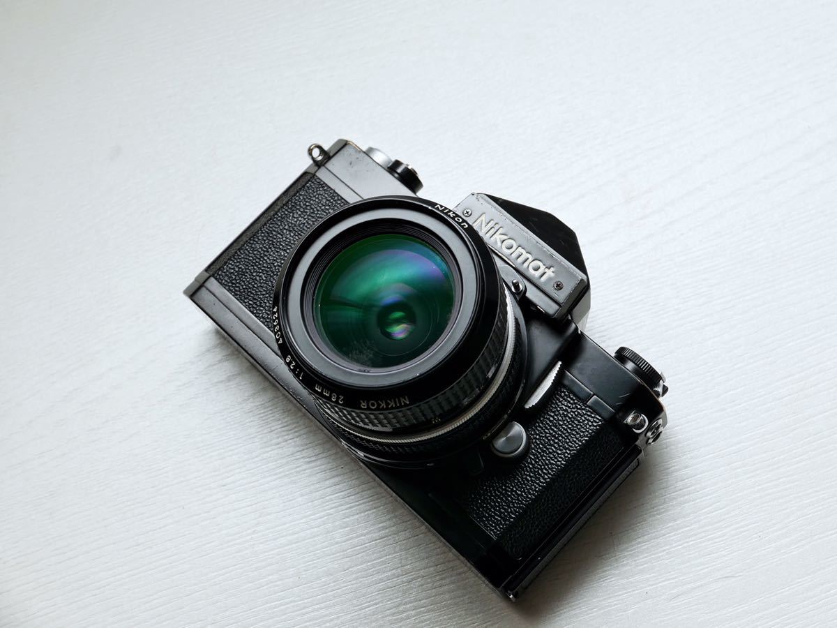 田*中様 ジャンクNikon Nikomat フィルムカメラ レンズ3本