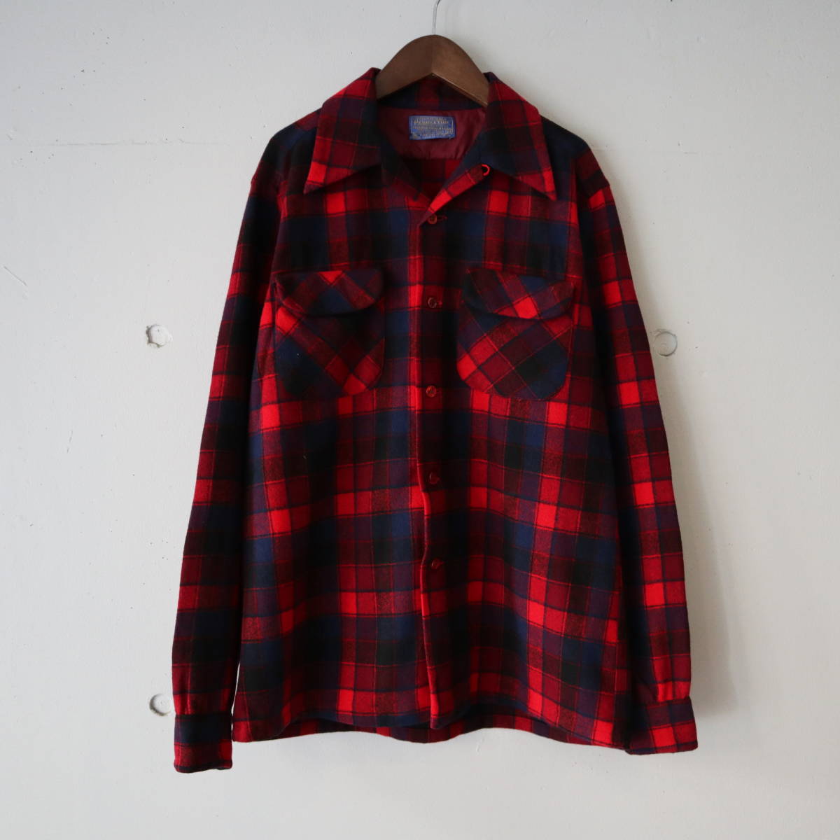 ペンドルトン PENDLETON ウールシャツ 70s 60s Pendleton ボードシャツ 