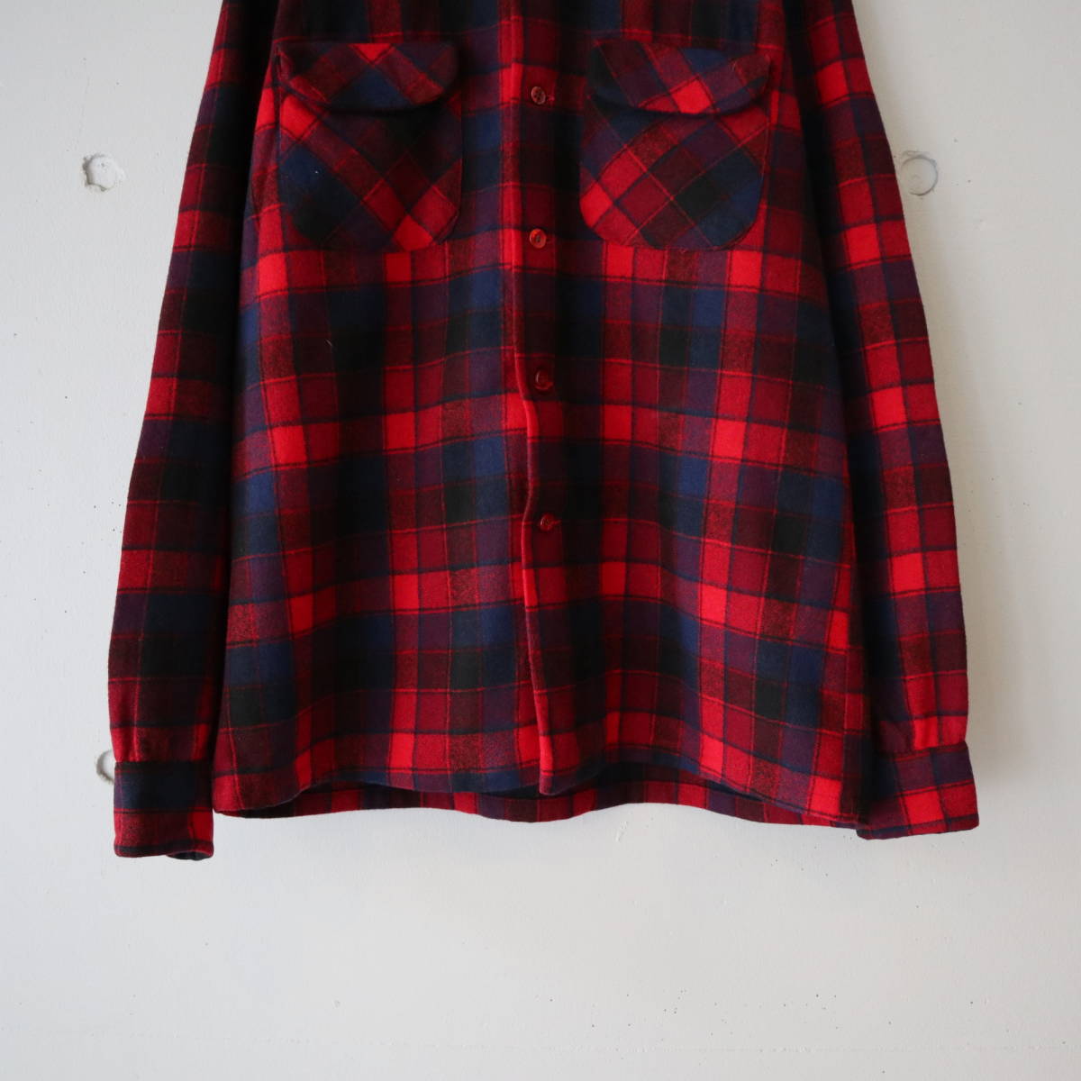 ペンドルトン PENDLETON ウールシャツ 70s 60s Pendleton ボードシャツ 
