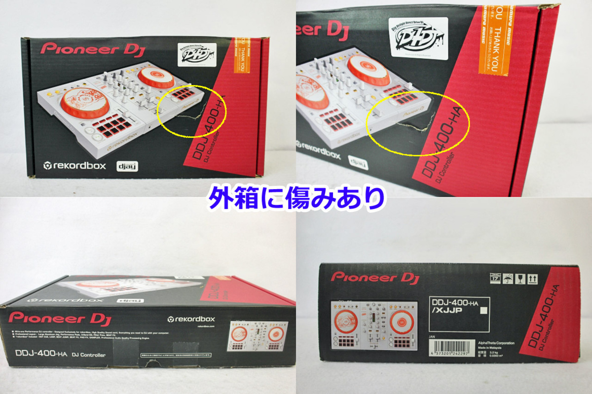 DDJ-400-HA 話題沸騰中のD4DJとPioneer DJがコラボした「DDJ400-HA」