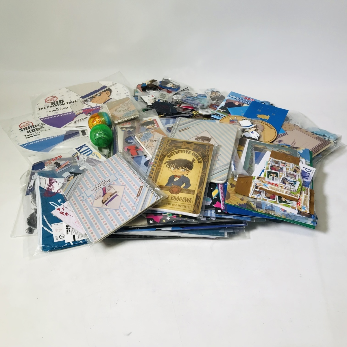 ジャンク 名探偵コナン グッズ まとめセット 工藤新一 怪盗キッド 多め