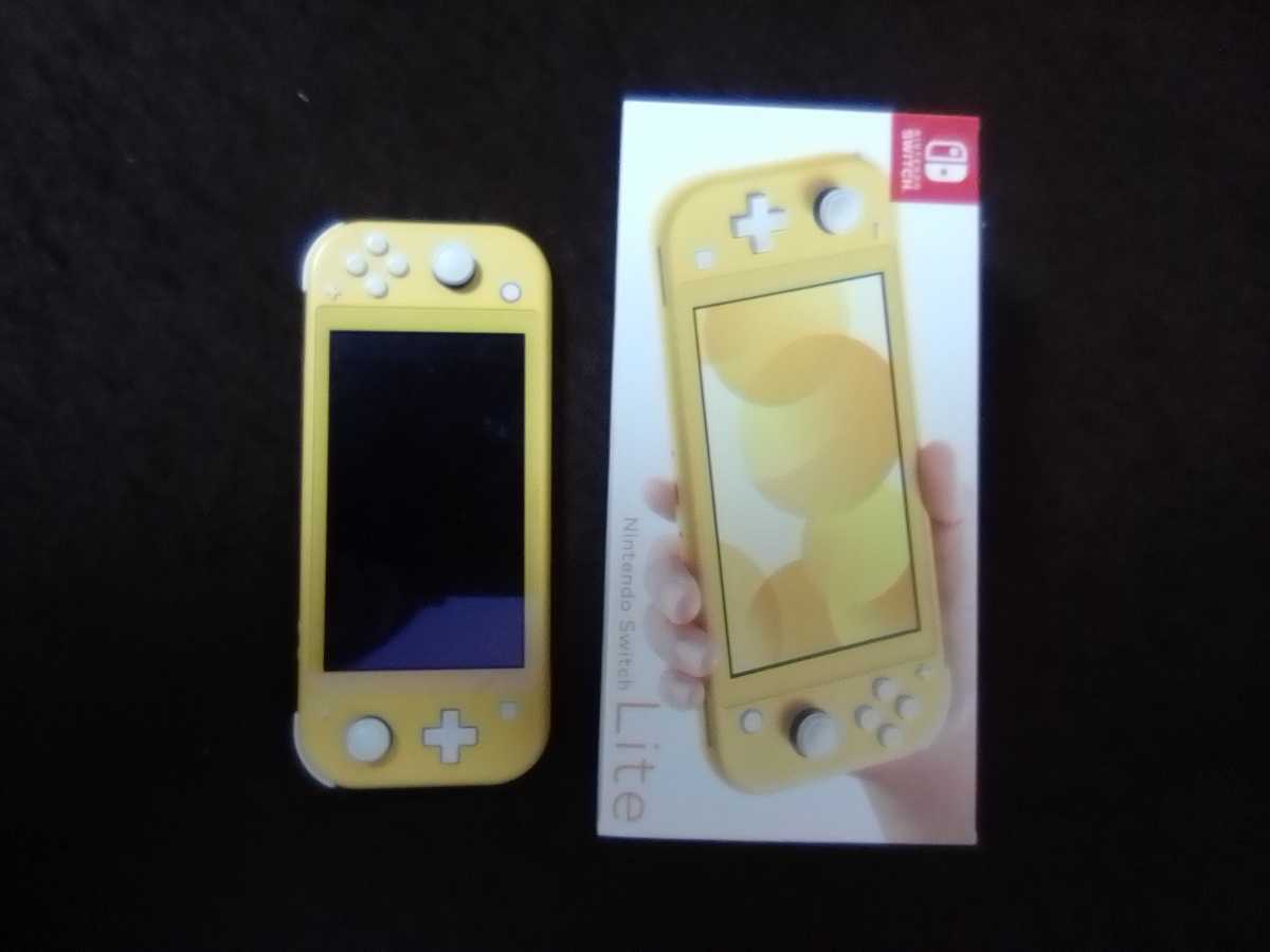 安い工場直販 nintendo switch lite 中古 取説、ACアダプターなし 箱有り