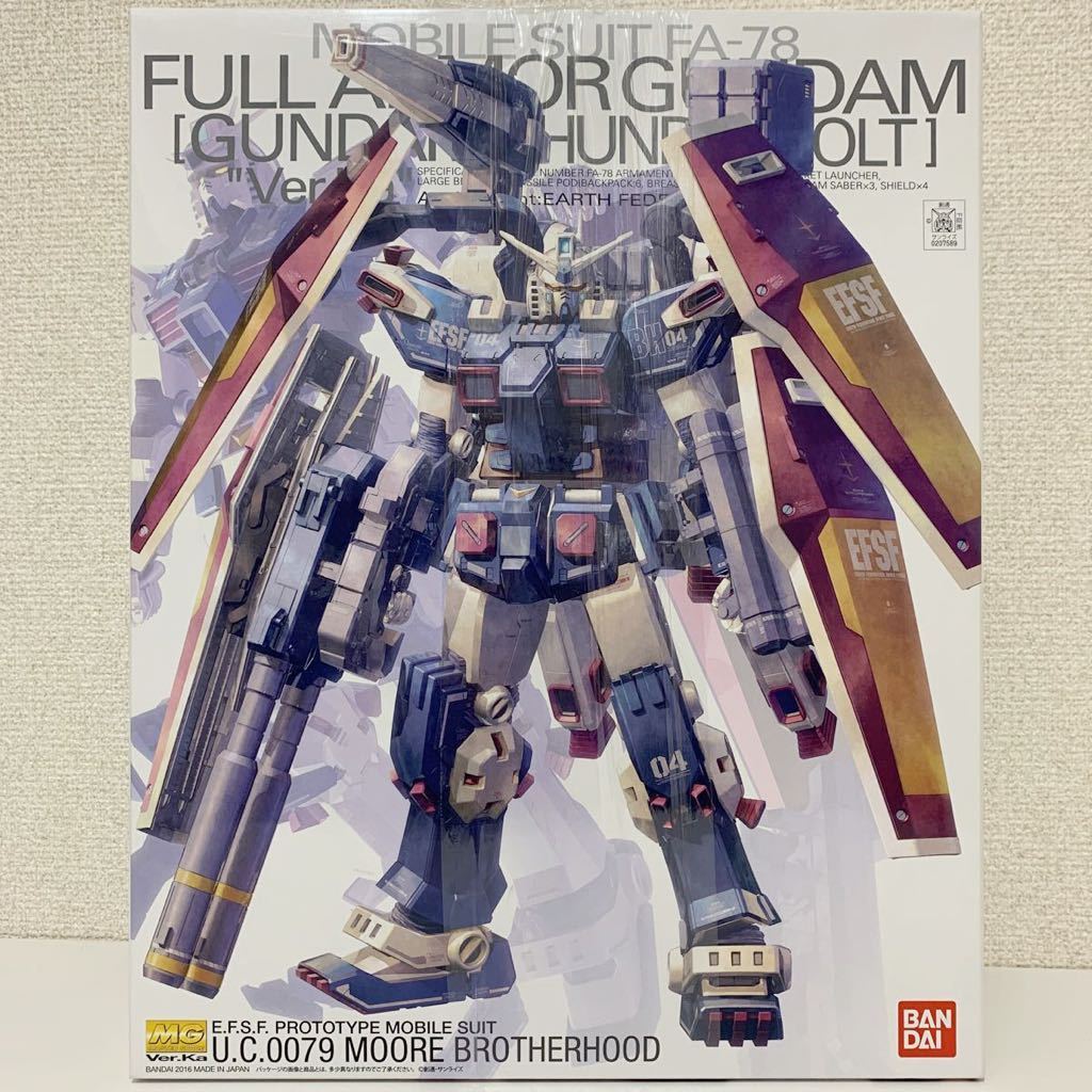 激安大特価，お買い得 同梱可 未組立品 MG 1/100 フルアーマー ガンダム ver.Ka FULL ARMOR GUNDAM マスターグレード カトキ ガンプラ BANDAI プラモデル(その他)｜売買されたオークション情報、yahooの商品情報をアーカイブ公 その他
