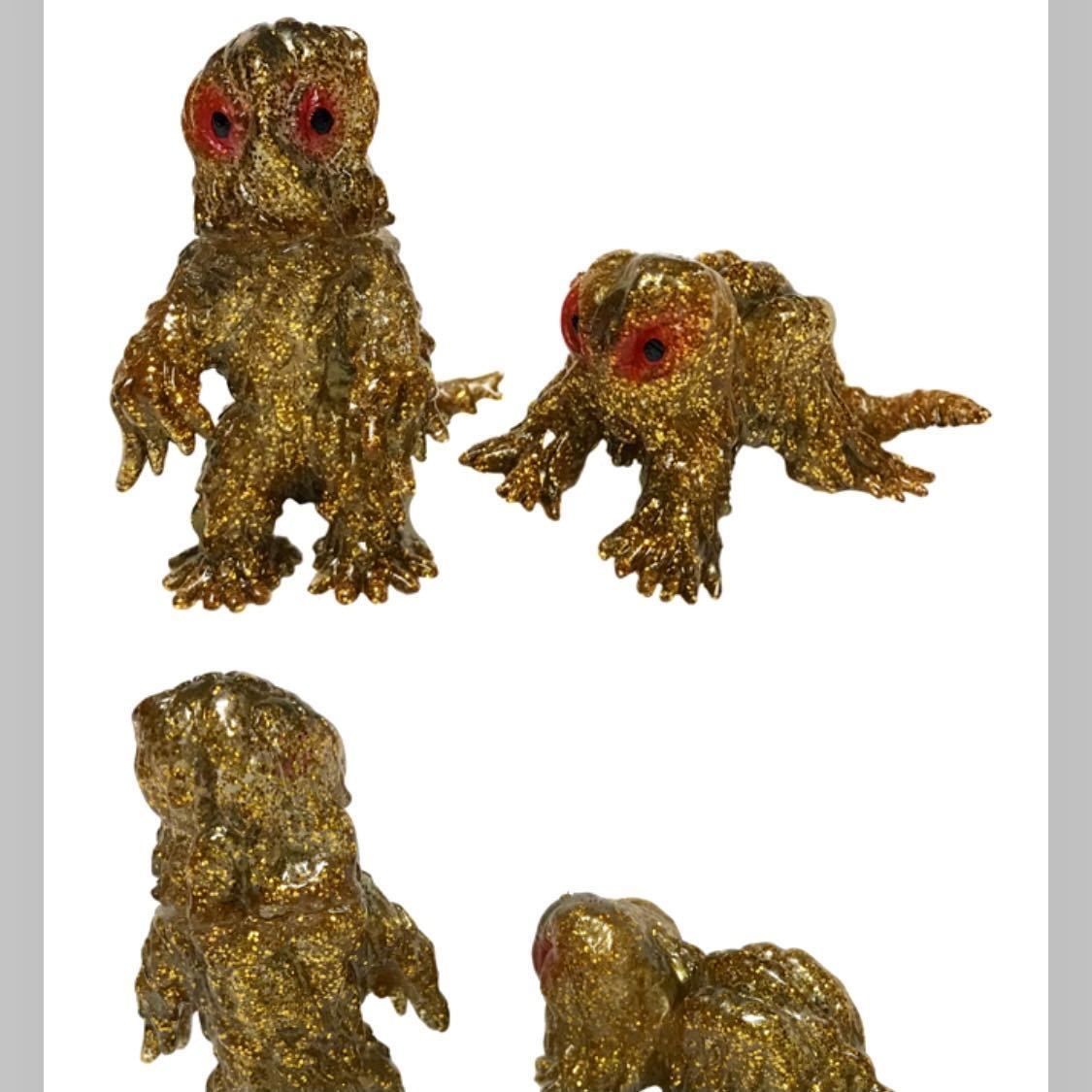 ヘドラ マルガチャ マルサン 二足 2体セット & - 四足歩行 クリア