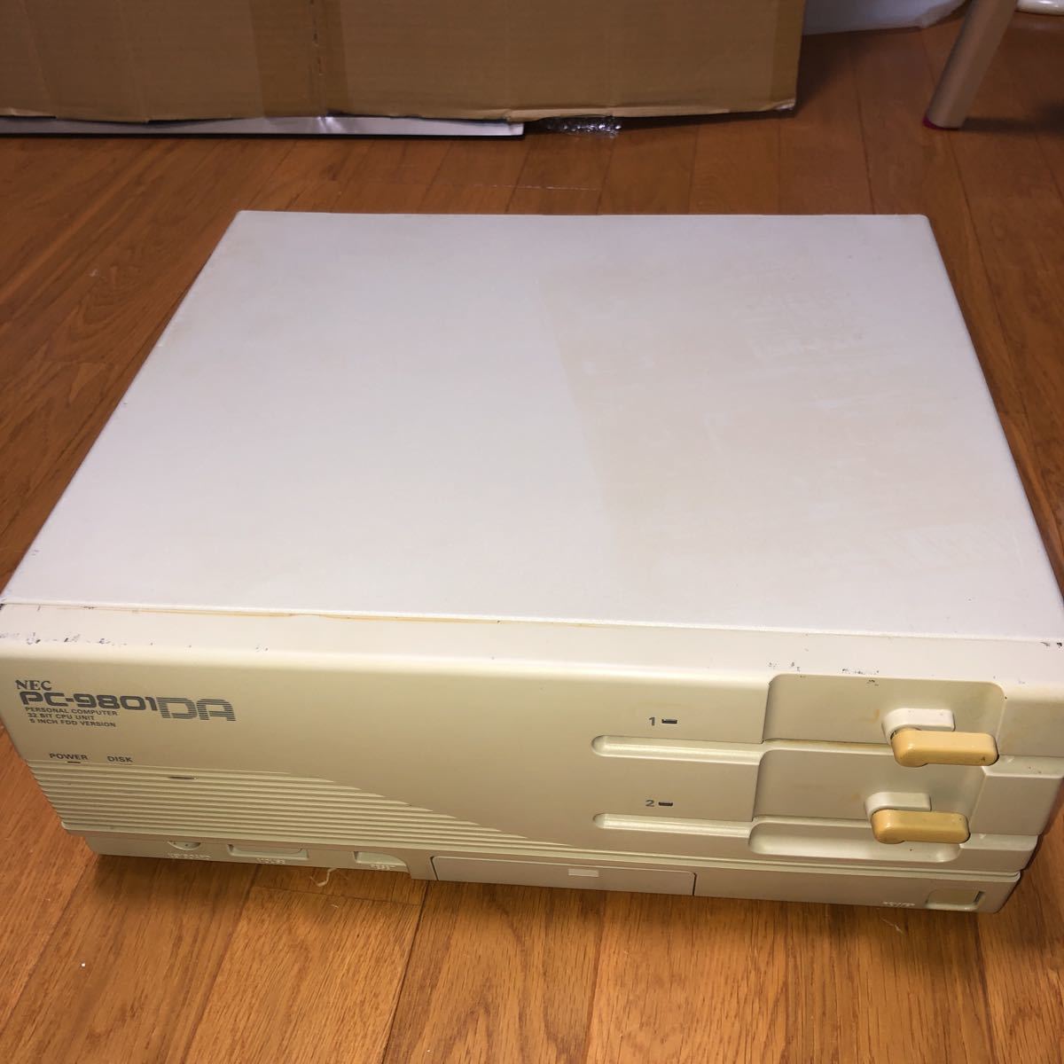 PC-9801 NEC PC-9801DA5 旧型 PC 動作未確認 通電OK ジャンク品 N