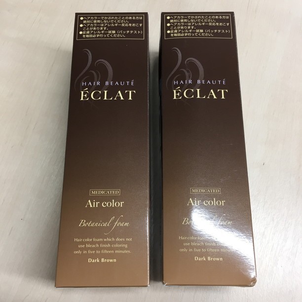 HAIR BEAUTE ECLAT ボタニカルエアカラーフォーム 2本セット