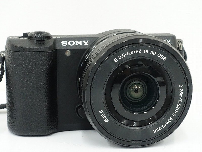 【美品】SONY α5100 ブラック 16-50mm レンズセット ブラック α（ソニー） ソニー SONY α5100 16-50mm レンズキット ブラック ミラー