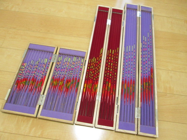 新作入荷，セール 朱塗り漆研ぎ出しヘラ浮き50本＋浮子箱3個 大量おまとめセット へらぶな ウキ入れ(ヘラブナ竿)｜売買されたオークション情報、yahooの商品情報をアーカイブ公開 - オークファン ヘラブナ竿、コイ竿