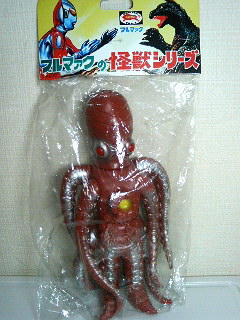 ブルマァク 復刻 タコ怪獣○タガール○未開封 ソフビ ウルトラ(怪獣 