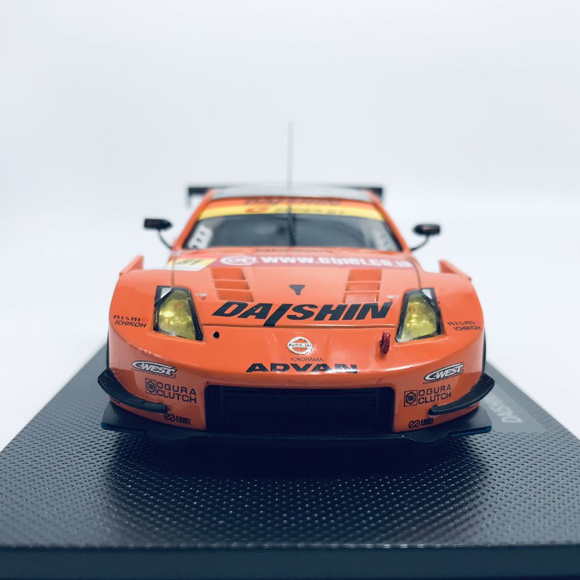 EBBRO エブロ 1/43 2008年型 Z33系 フェアレディZ DAISHIN アドバン