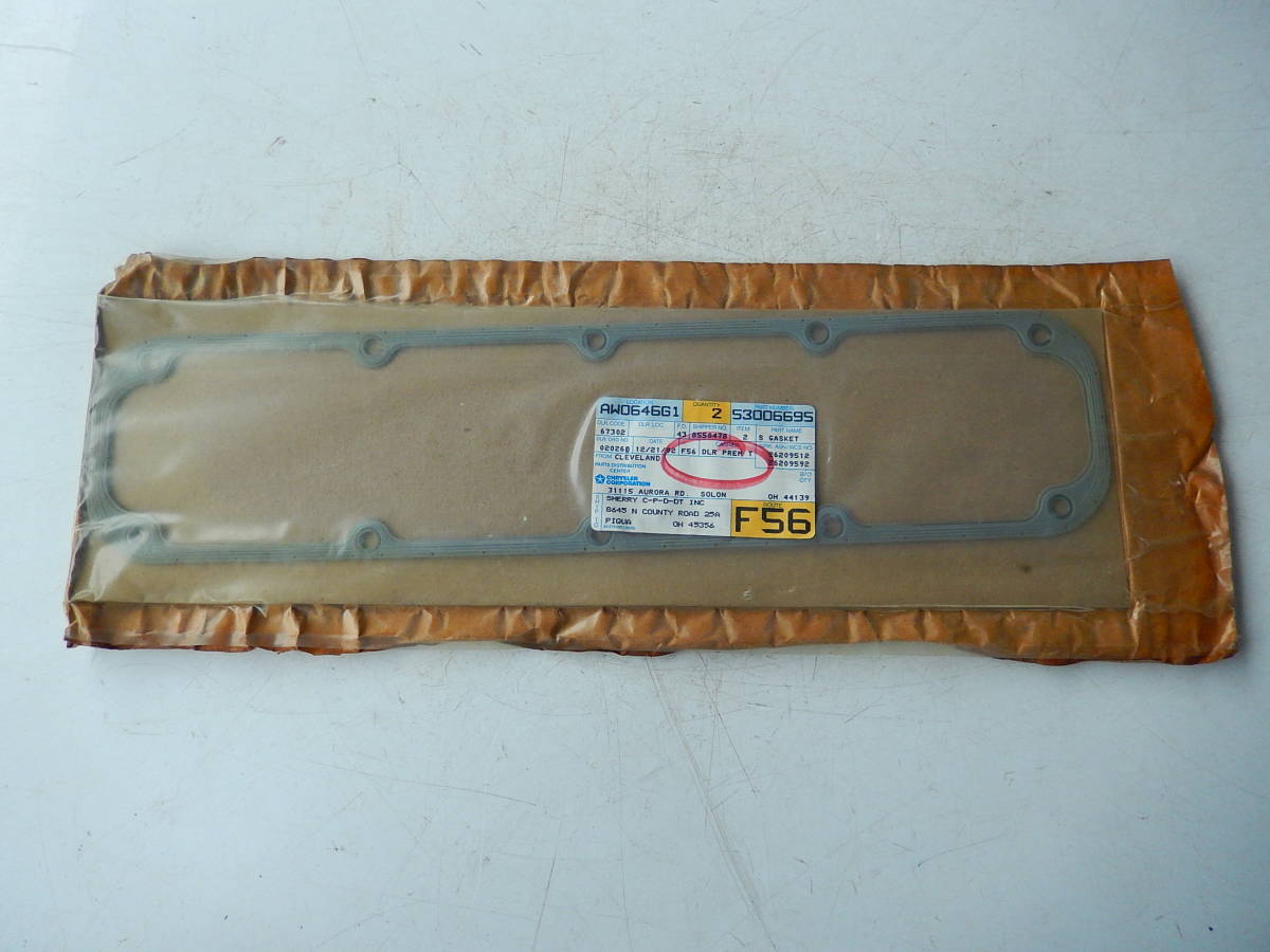 純正部品 53006695 ガスケット バルブ カバー GasketValve Cover ダッジ Dodge D150 D250 D350