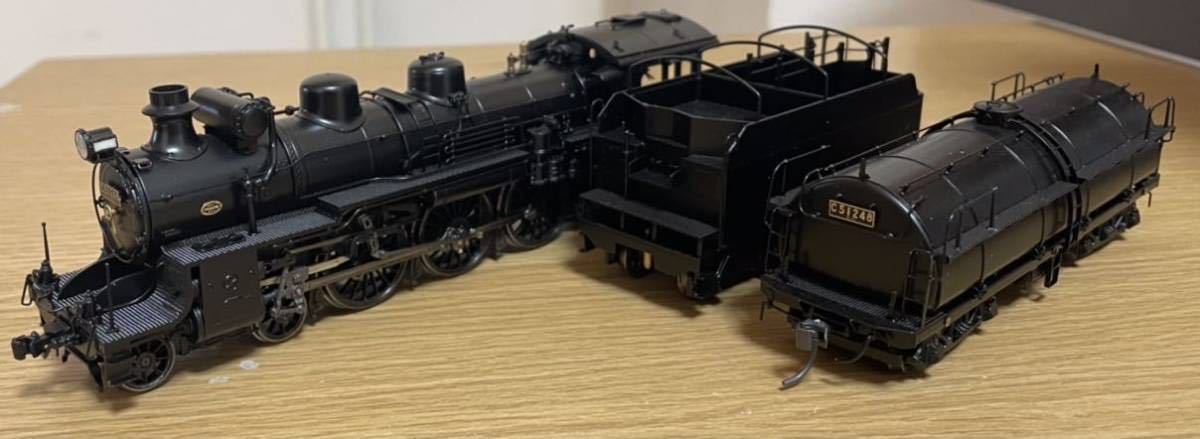 天賞堂製品　燕 牽引C-51 171 蒸気機関車+水槽車ミキ20 天賞堂 No.0486T 国鉄 C51形 蒸気機関車 特急 燕 牽引機 ミキ20形 付属