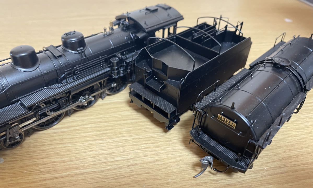 天賞堂 No.0486T 国鉄 C51形 蒸気機関車 特急 燕 牽引機 ミキ20形 付属
