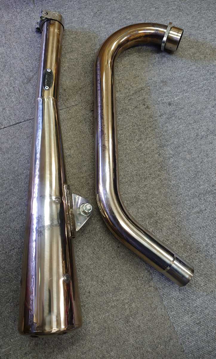ペイトンプレイス SR400ステンレスメガホンマフラー SR400(1JR) jmca 