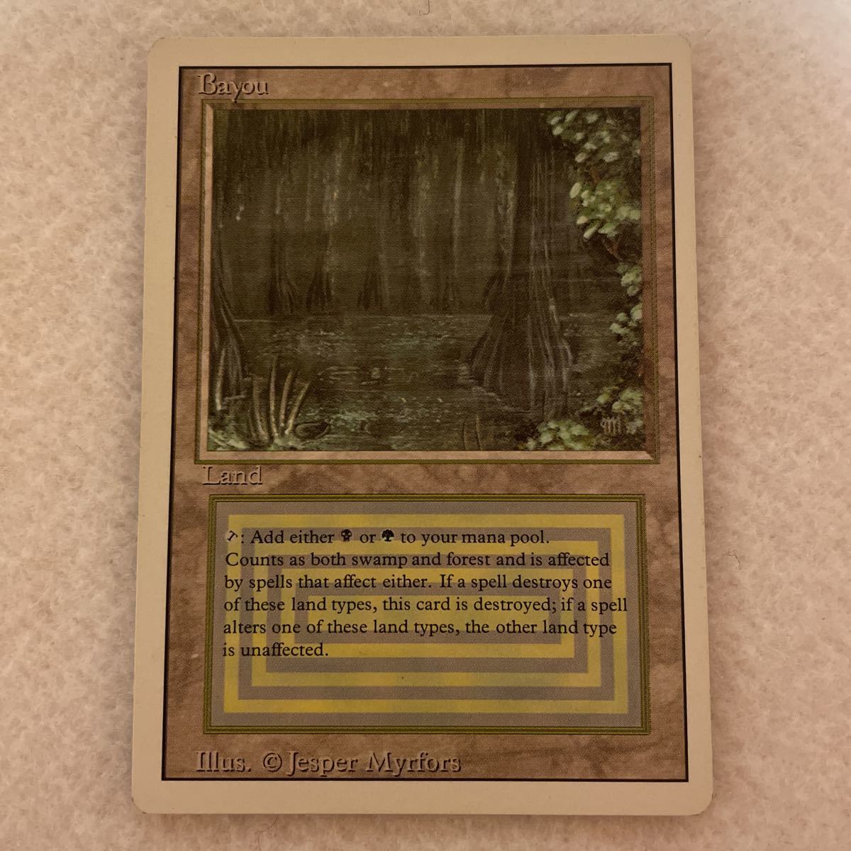 MTG Bayou リバイズド （英） 【公式通販】