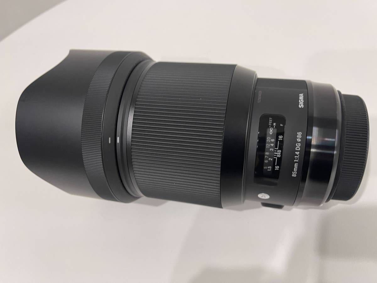 極上品 シグマ 85mm F1.4 DG HSM 見苦しい Art シグマSA