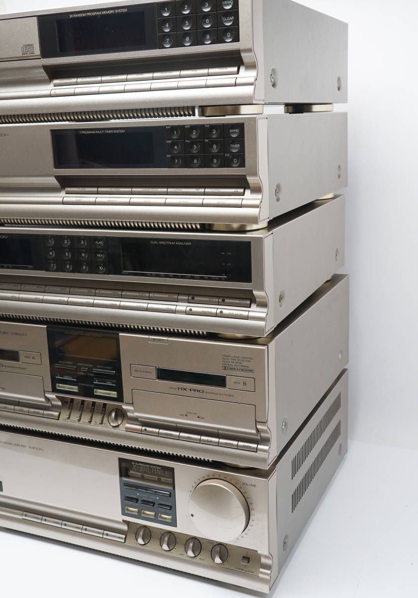 ジャンク》サンスイ Sansui バブルコンポ BAR7 900XV セット A-900XV