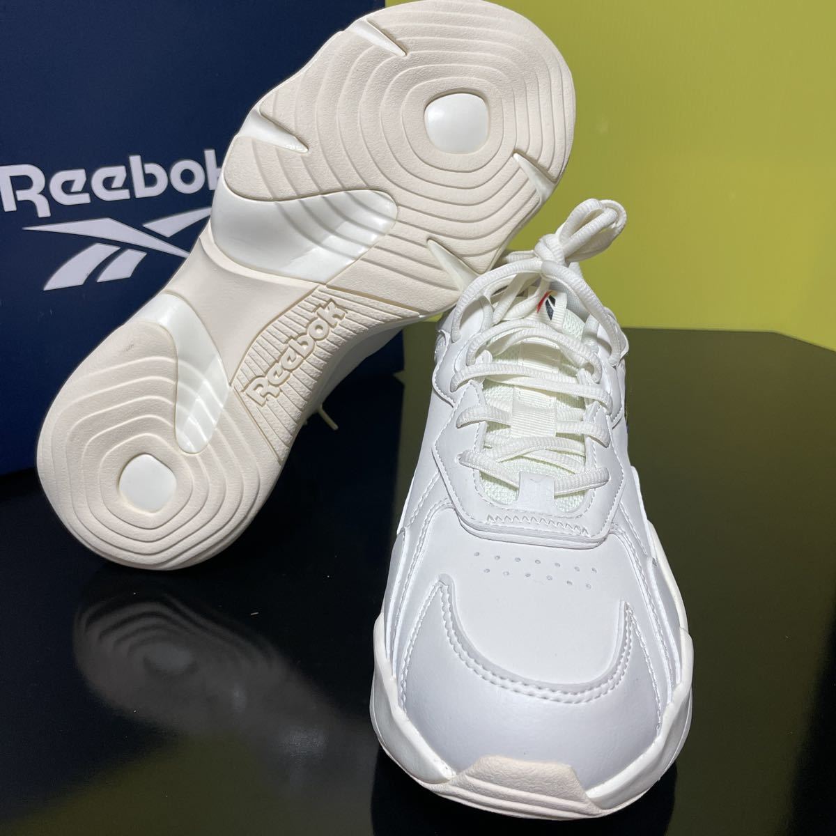 26.5cm ☆ Reebok x BTS BT21 Royal Turbo impulse Clean Shoes TATA 
