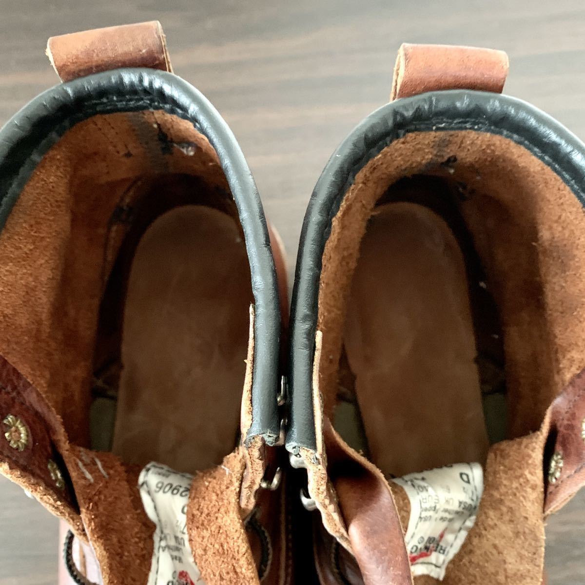 美品】RED WING 2906 ラインマン 7.5D 約25.5cm 2007年製 プレーントゥ 