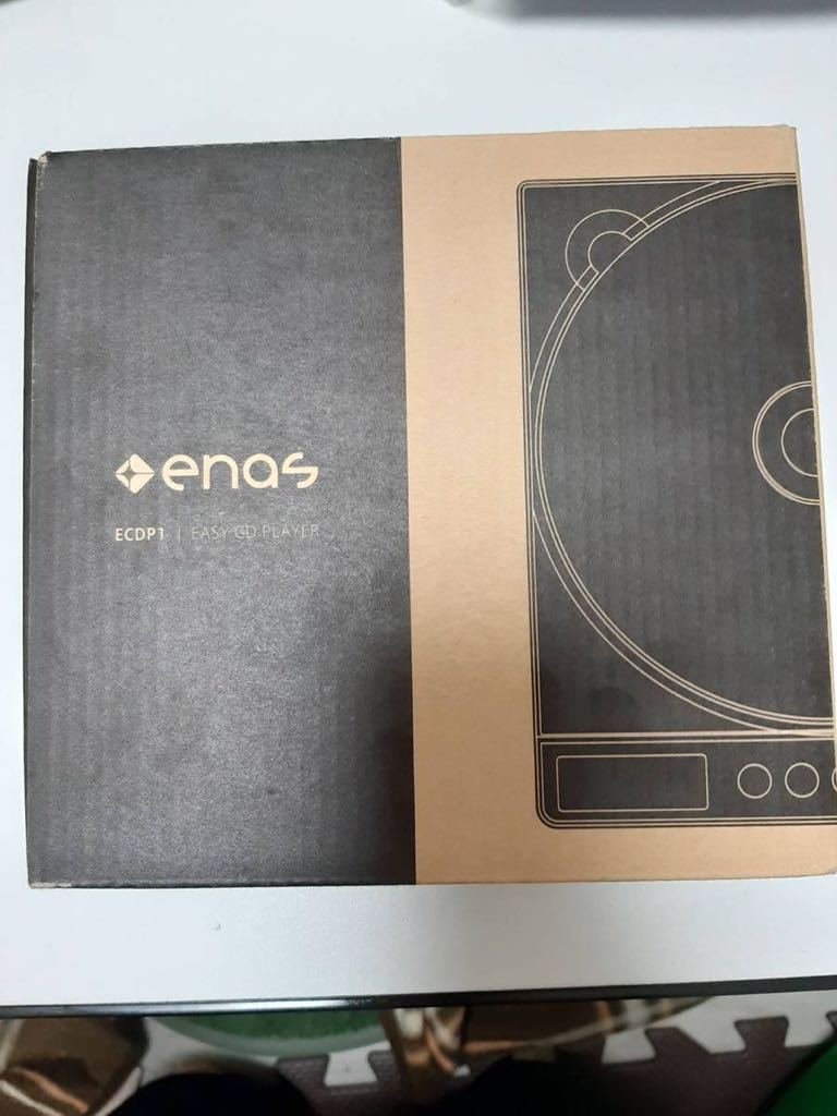 【新品】enas EASY CD PLAYER CDプレーヤー CD EASY enas PLAYERは使えるか パパのCDを音楽好きな娘に聞かせたい！ CDプレーヤーブルートゥース対応国内正規品