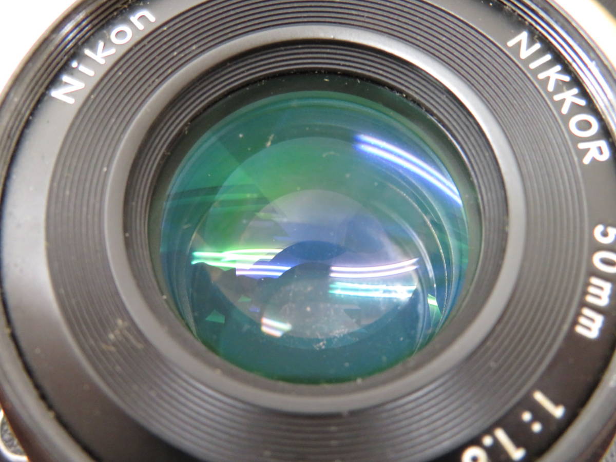 06030 小402-022 カメラ ニコン FE 汚れ傷あり レトロ フィルム 一眼