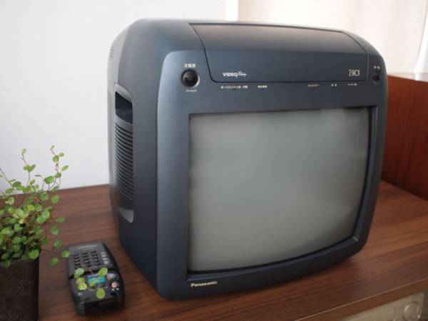 【動作品】 Panasonic テレビデオ TH-14JV１ Yahoo!オークション - Panasonic TH-14JV1 テレビデオ 14インチ 2SHOT