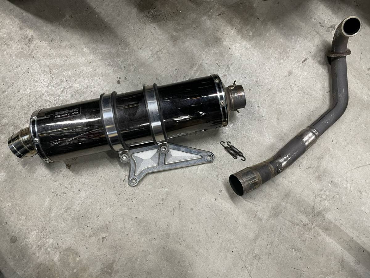 X-MAX250 ビームス製 マフラー 中古品 ジャンク品？ 補修用など SG42J 