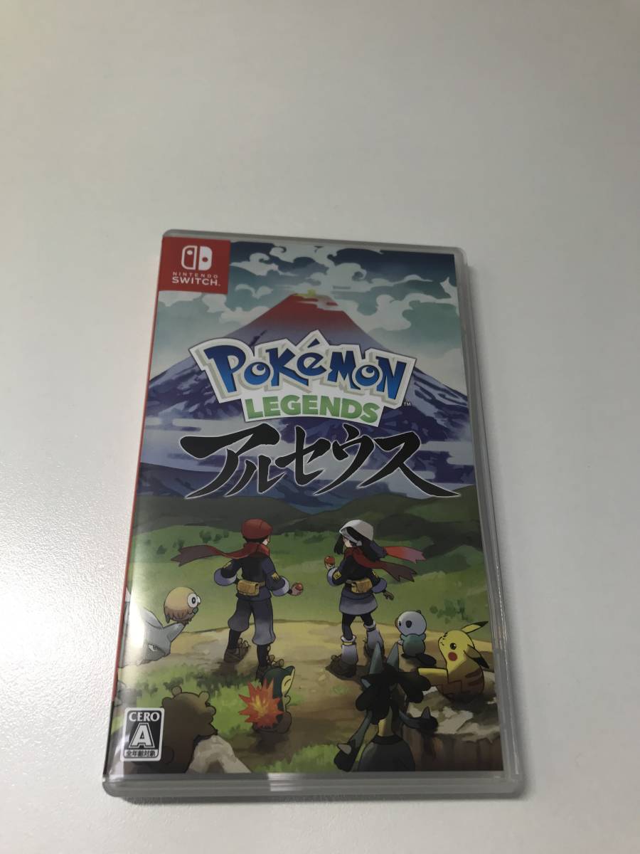  ポケットモンスター Pokemon LEGENDS アルセウス 特典無し Nintendo Switch 17時ま 即日発送 #1(ニンテンドースイッチソフト)｜売買されたオークション情報、yahooの商品情報をアーカイブ公開 - オーク ニンテンドースイッチソフト
