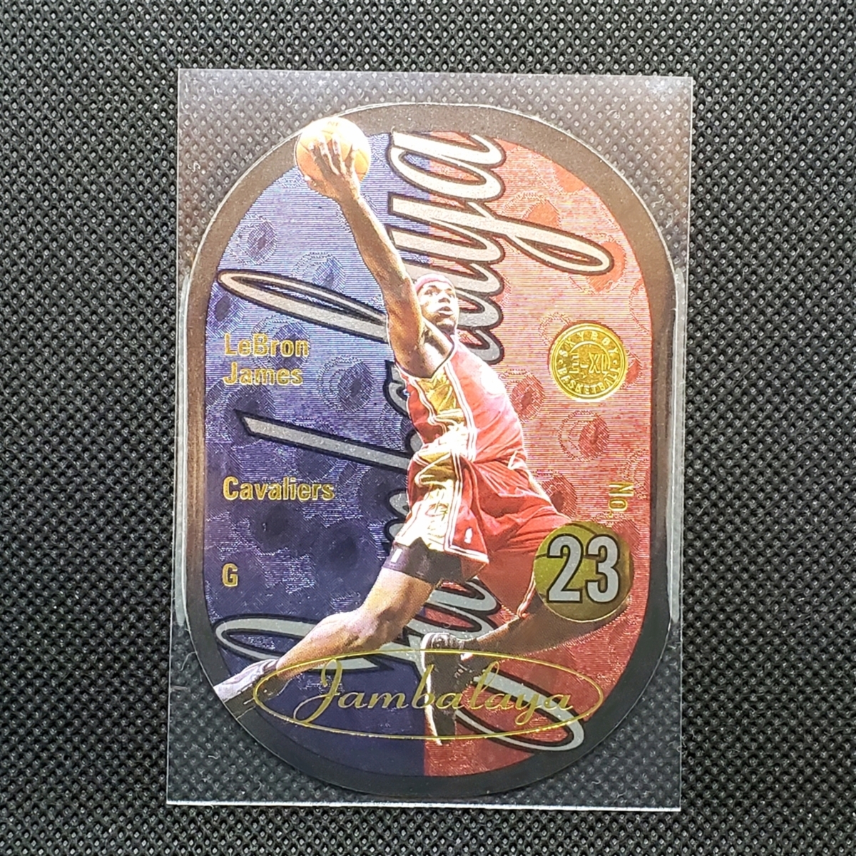Lebron James 2004 Fleer E-XL Jambalaya XL 2nd Year Rookie #9 SSP