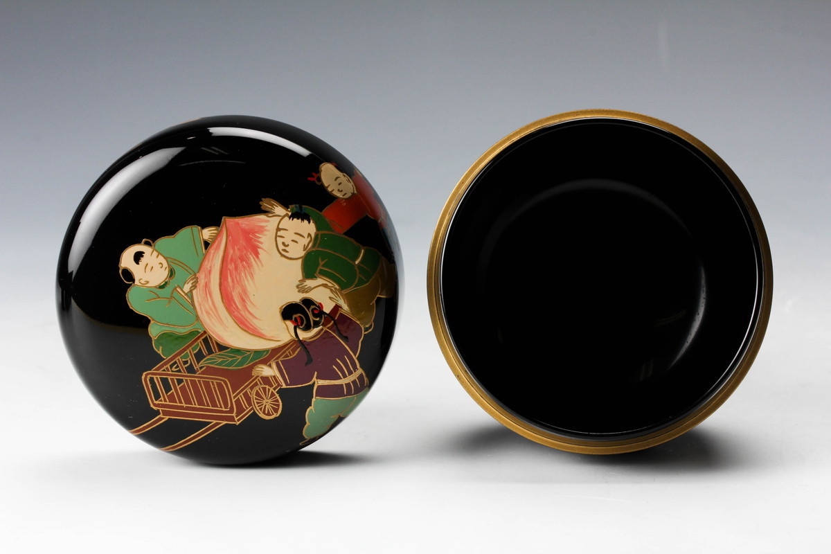 茶道具 共箱 坂田峰俊 - Yahoo!オークション 「加賀蒔絵」漆芸 (工芸品