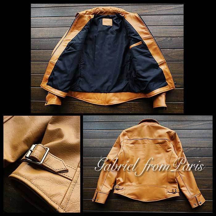 18万□最高峰□GABRIEL カウハイド シングル 希少 イタリアンオイル