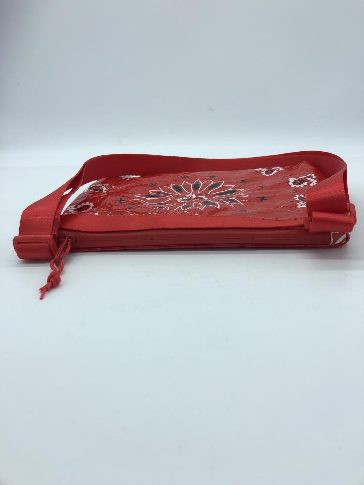 Supreme バンダナ柄 ポーチ 赤