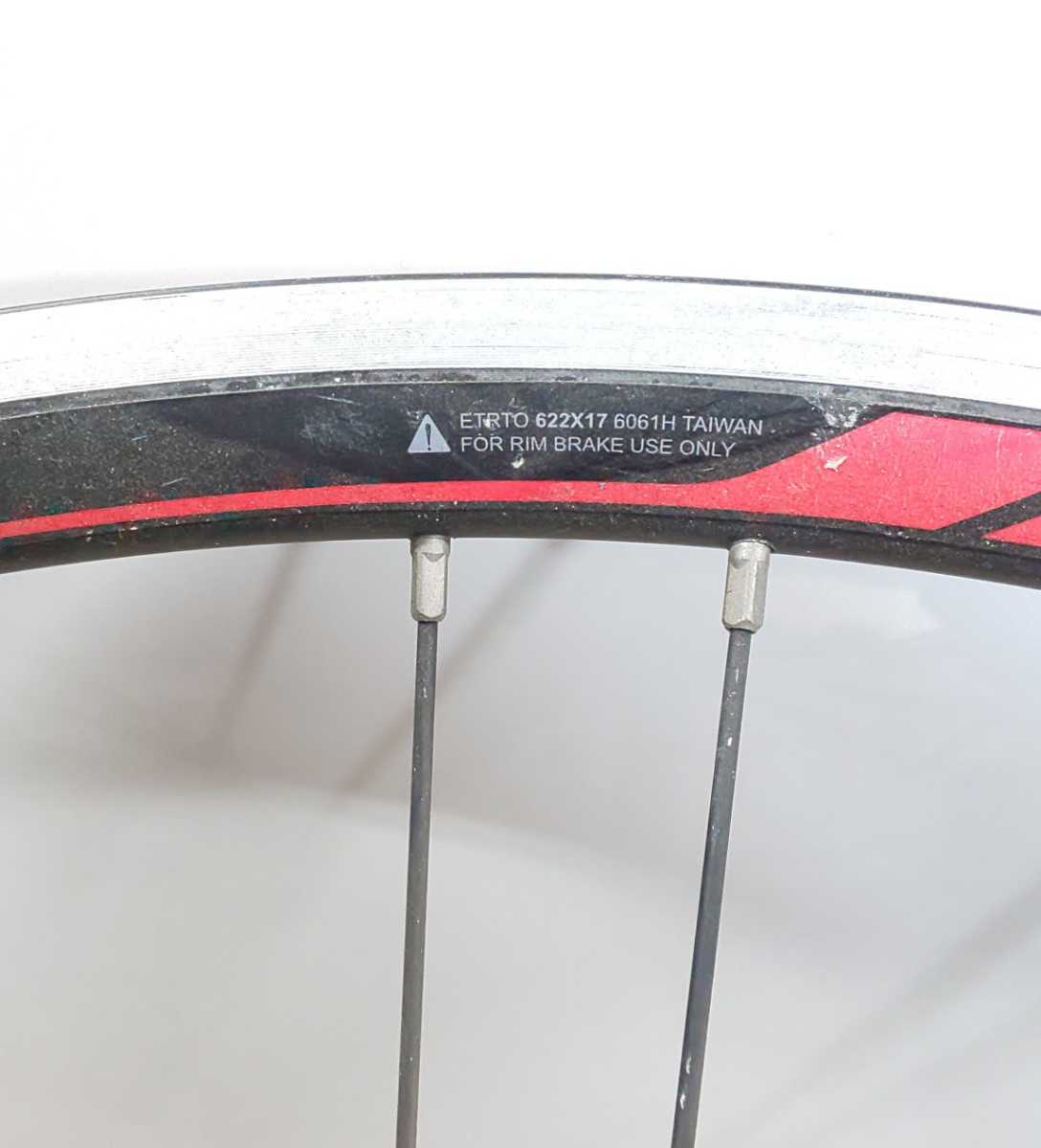 現状品 ☆ロードバイク ホイール COMP24 ALEXRIMS ETRTO 622X17 6016H
