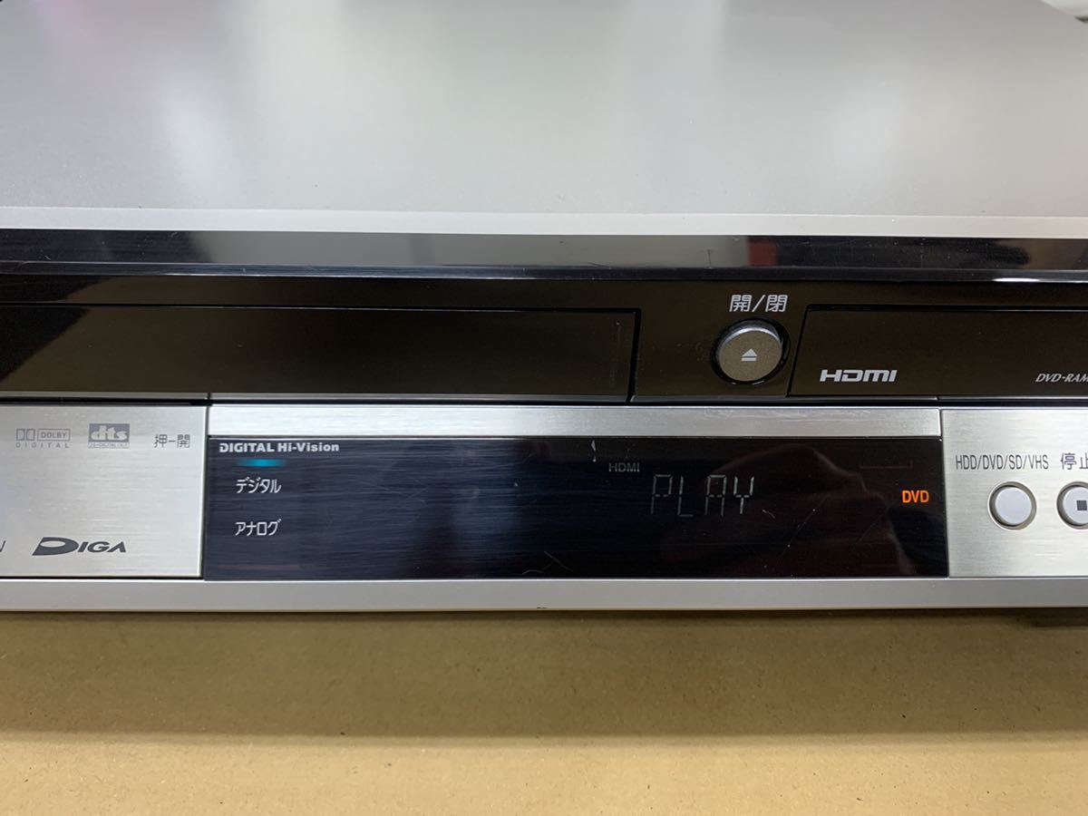 Panasonic VHS一体型DVDレコーダーDMR-EX200V ダビング可 VHS⁄HDD