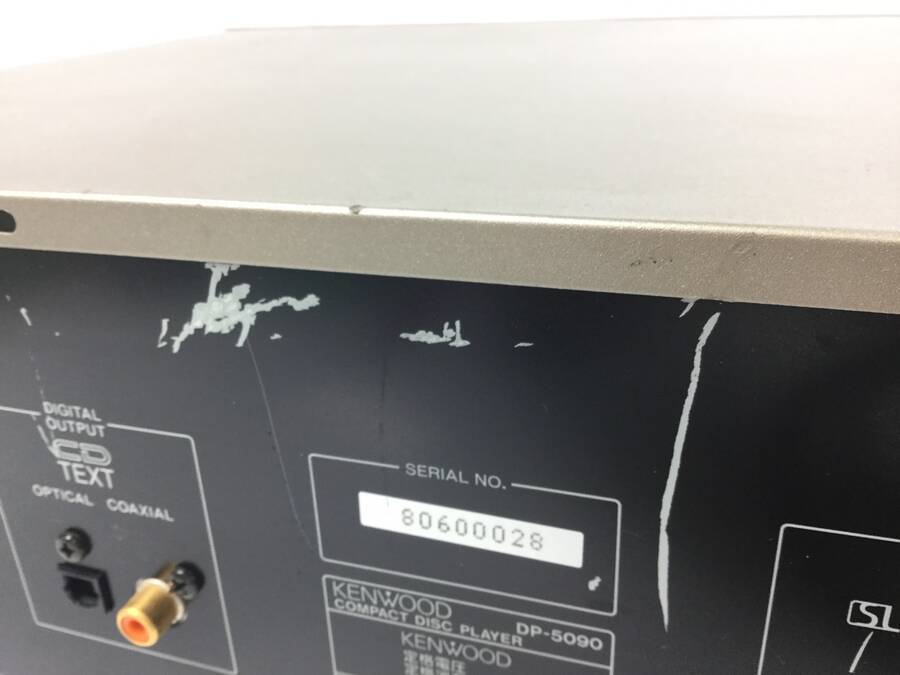 大人気，安い KENWOOD DP-5090 CDプレーヤー◆現状品