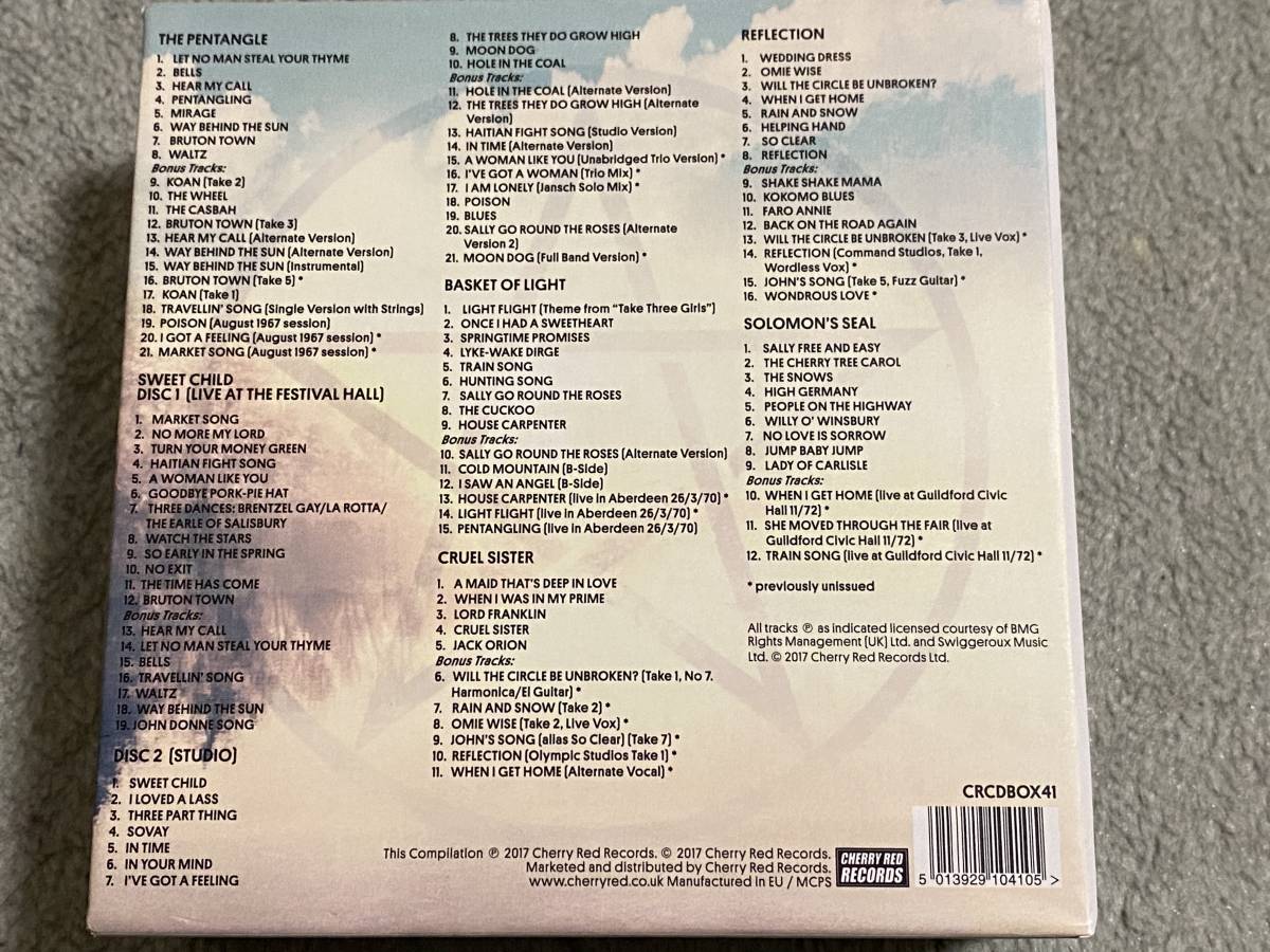 The - Pentangle Albums: 1968-1972 Albums Boxset Pentangle