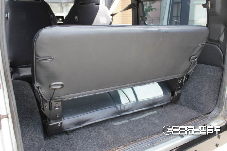 CARUMER CONCEPT SJ30.JA71.JA11.JA12V ジムニー リアシート 